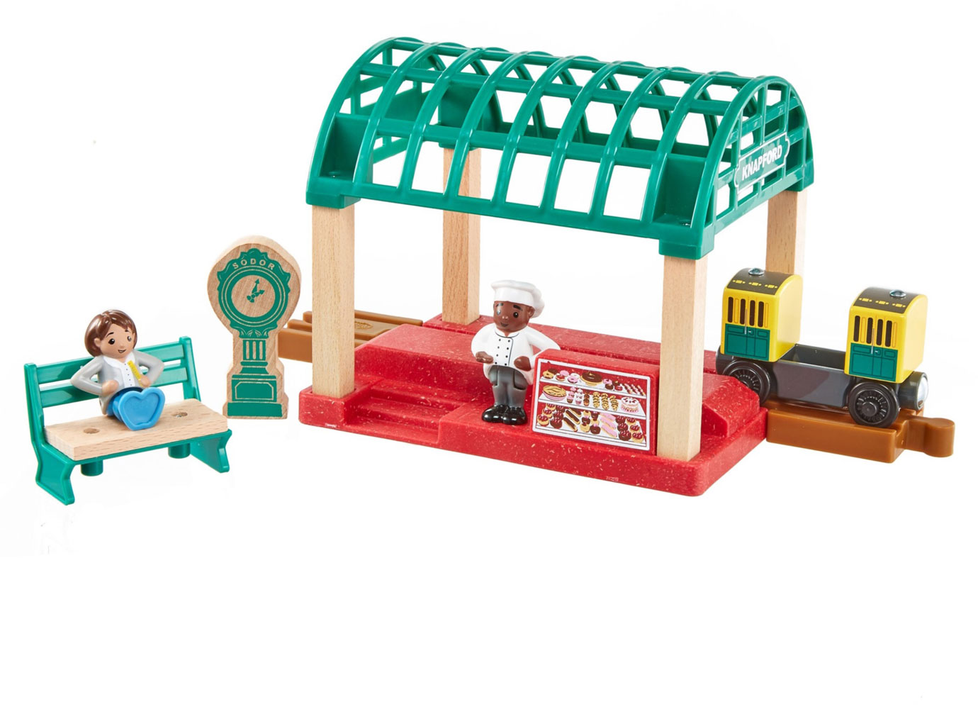 Thomas & Friends Wood Knapford Train Station | Toys R Us Canada