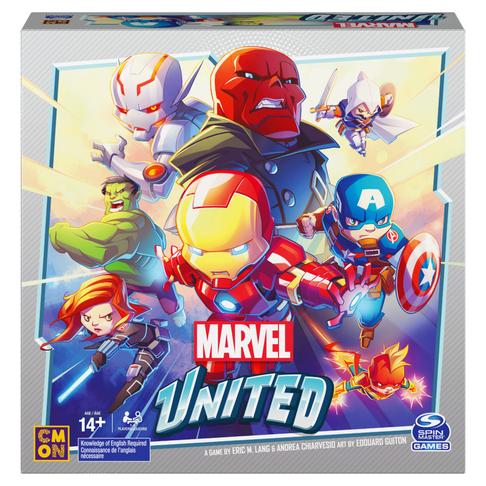 Marvel United, Superhero Cooperative Multiplayer Strategy Card