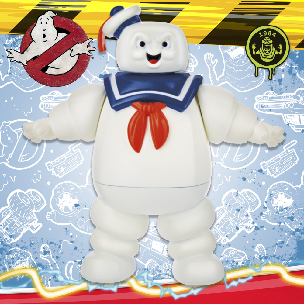 Ghostbusters Fright Feature Stay Puft Marshmallow Man Ghost Figure with ...