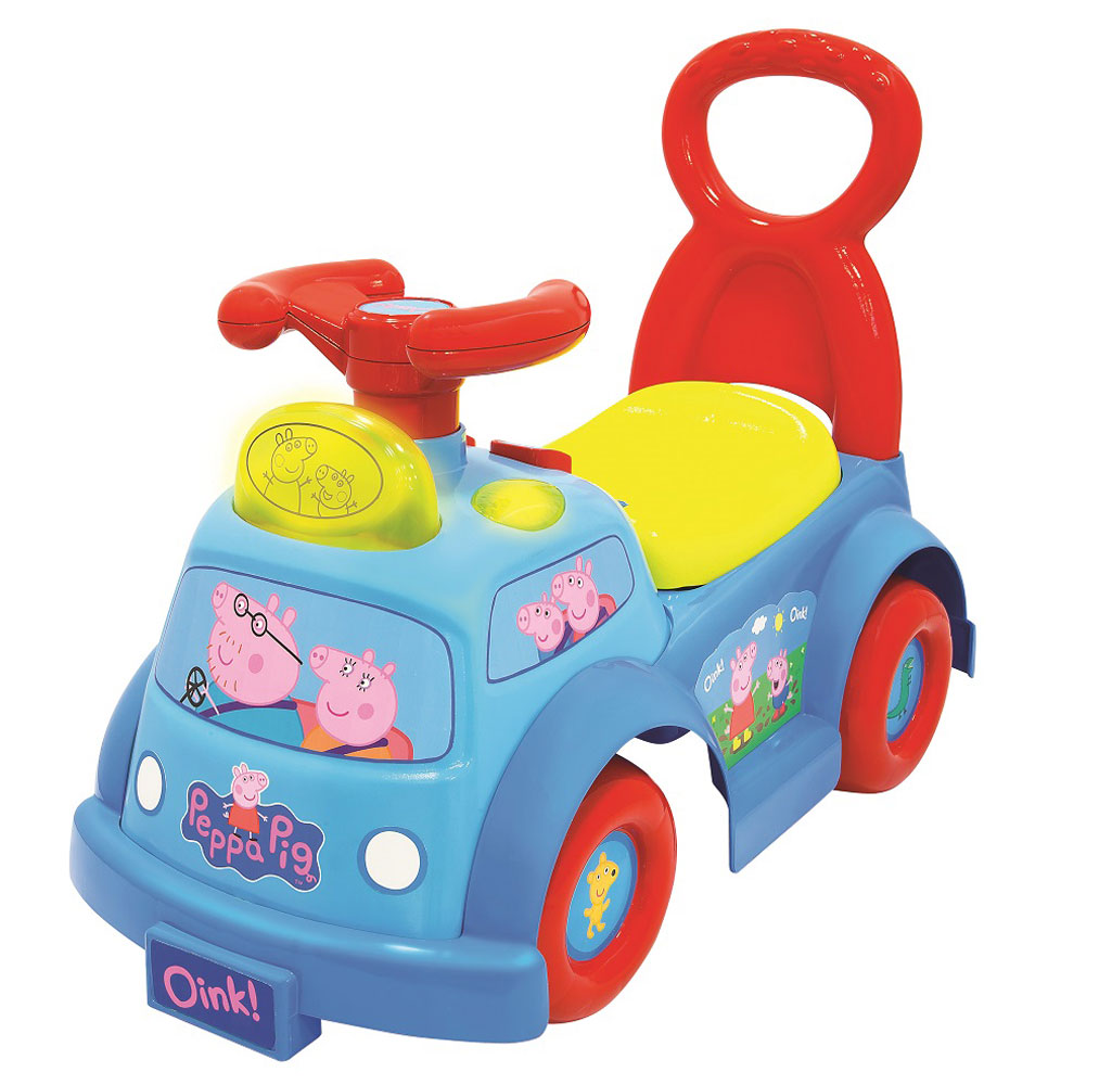 peppa pig ride on car