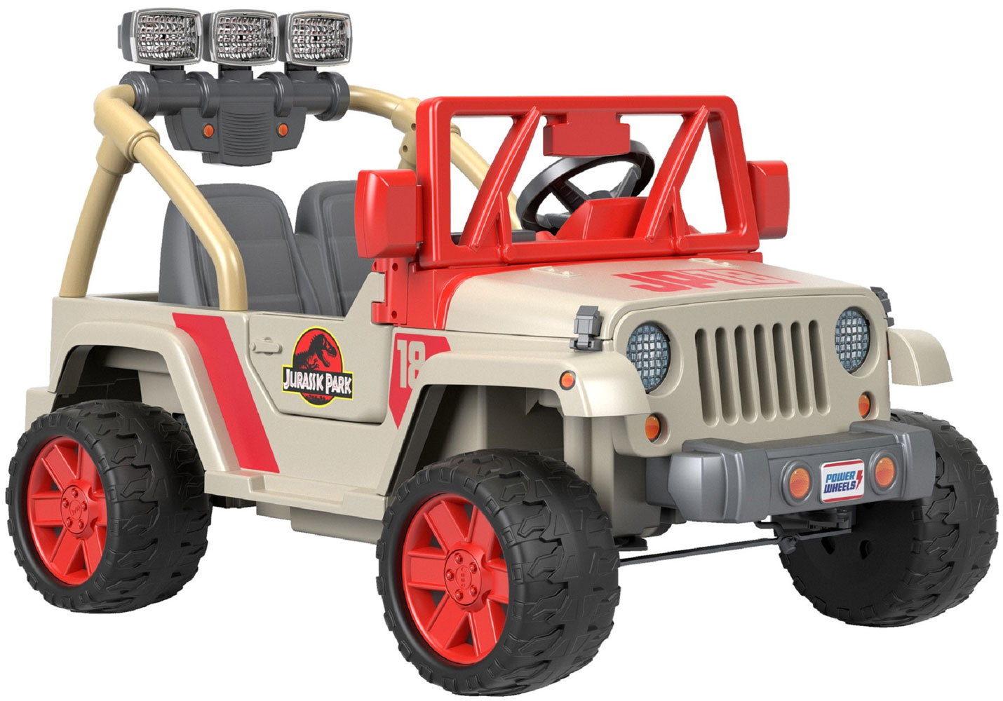 Power Wheels Jurassic Park Jeep Wrangler | Toys R Us Canada