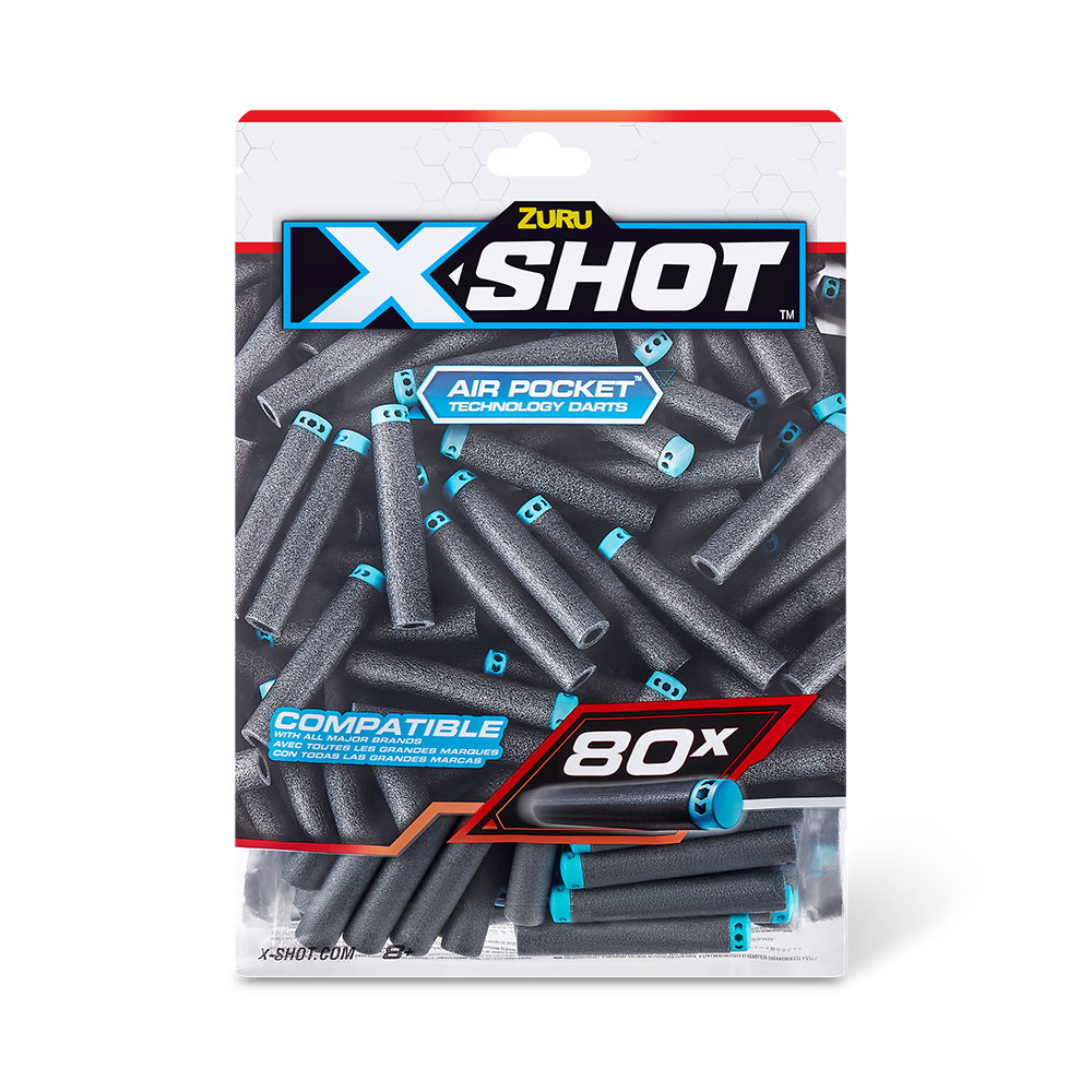 X-Shot Excel Darts Refill Pack (80 Darts) by ZURU | Toys R Us Canada