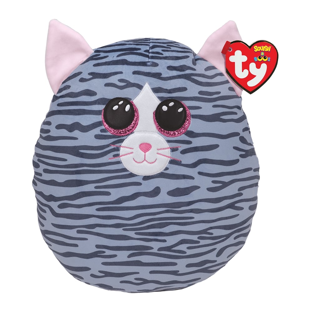 Ty Beanie Boos™ Gray Kiki Cat, Small