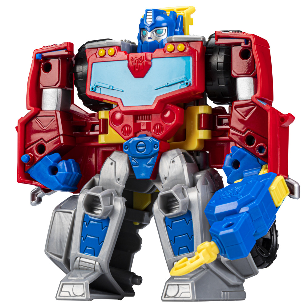 Transformers Optimus Prime Converting Toy With Truck Hauling Hook ...