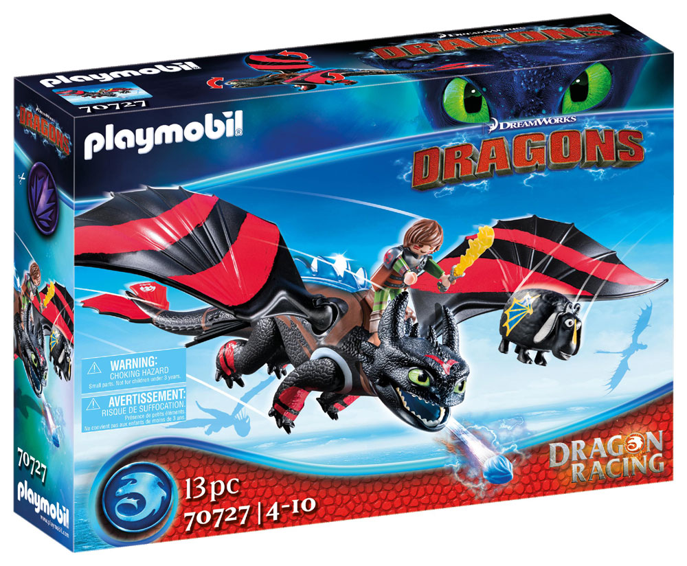 Playmobil DRAGONS #9246 Hiccup and Toothless - New Factory Sealed