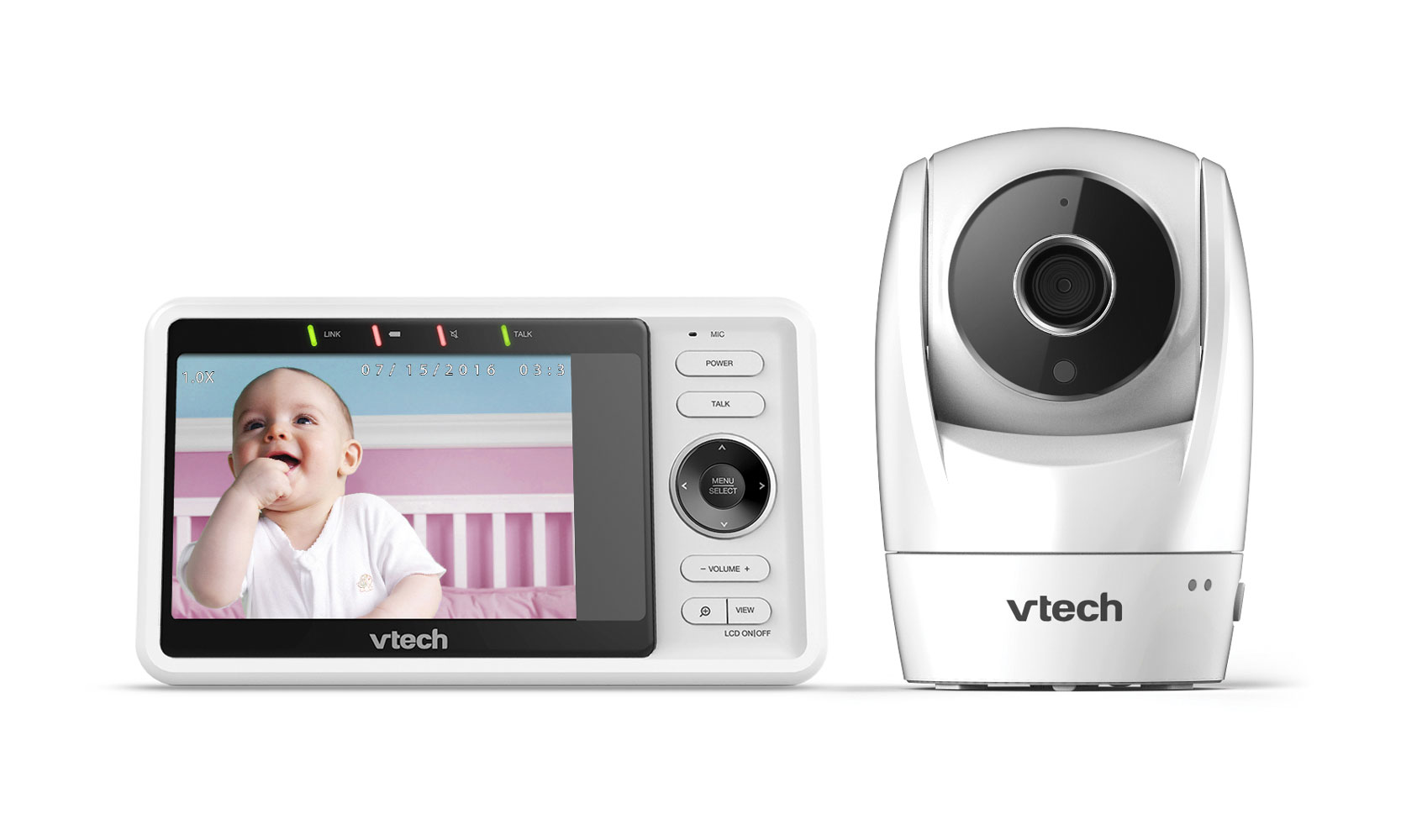 Moniteur pour bébé 2 signal audio unidirectionnel Caméra de  vidéosurveillance HD 1080p - Chine Moniteur pour bébé, le moniteur pour les  bébés