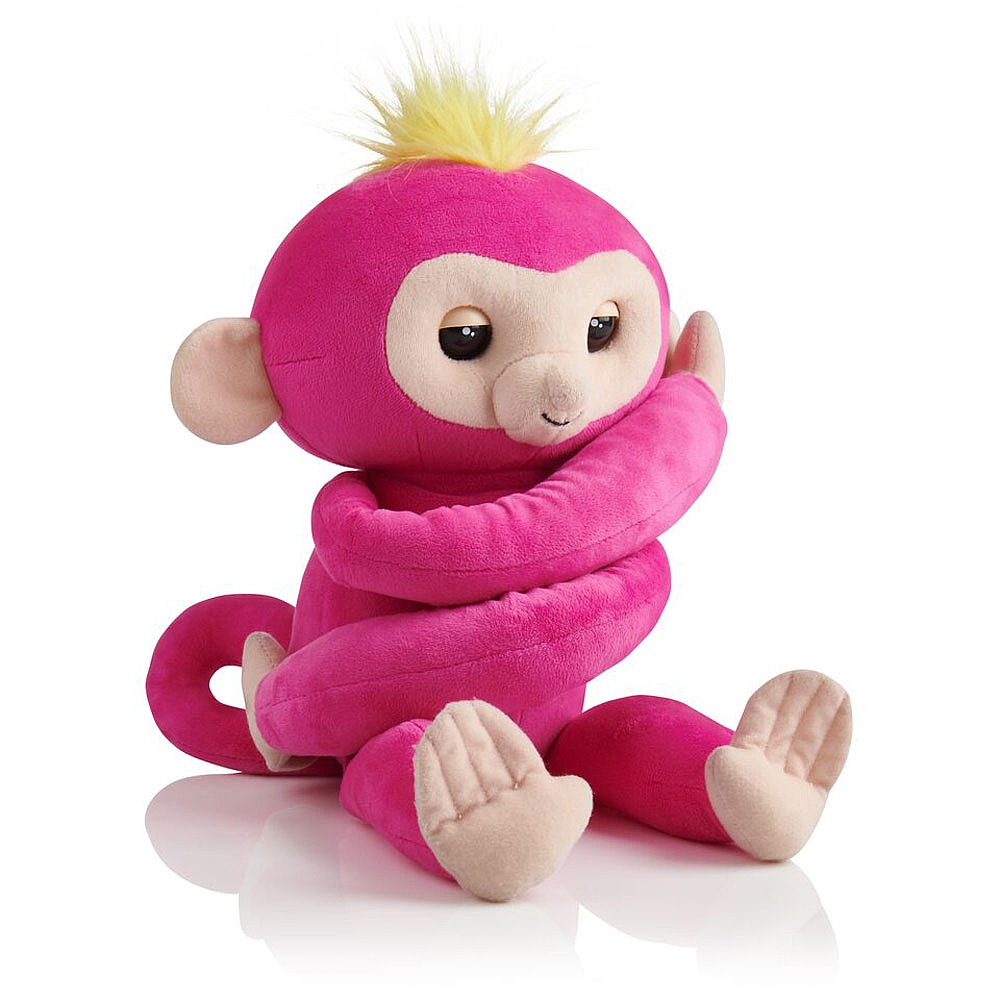 fingerlings interactive pink baby monkey