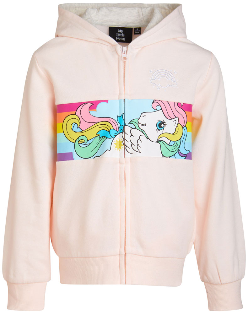 My little pony shop zip up hoodie