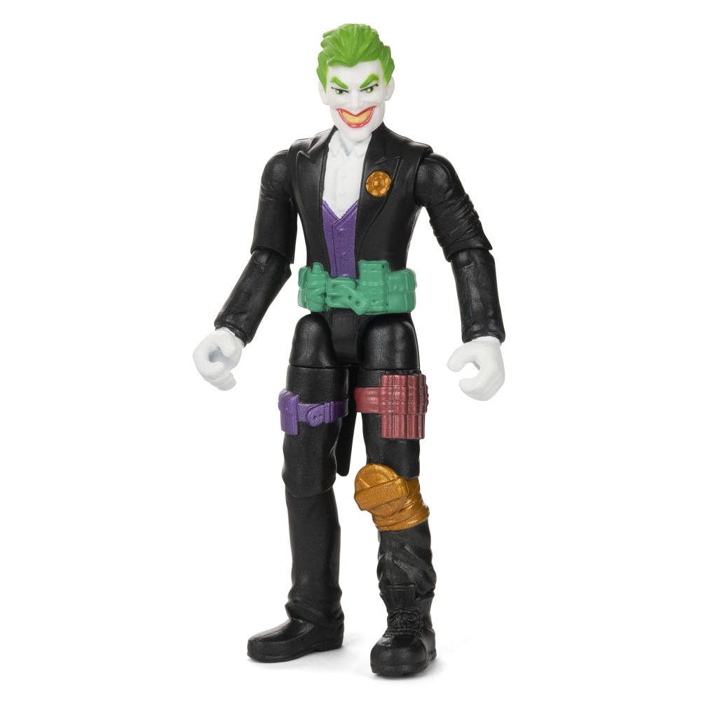 Batman 4-inch The Joker Action Figure with 3 Mystery Accessories | Toys ...