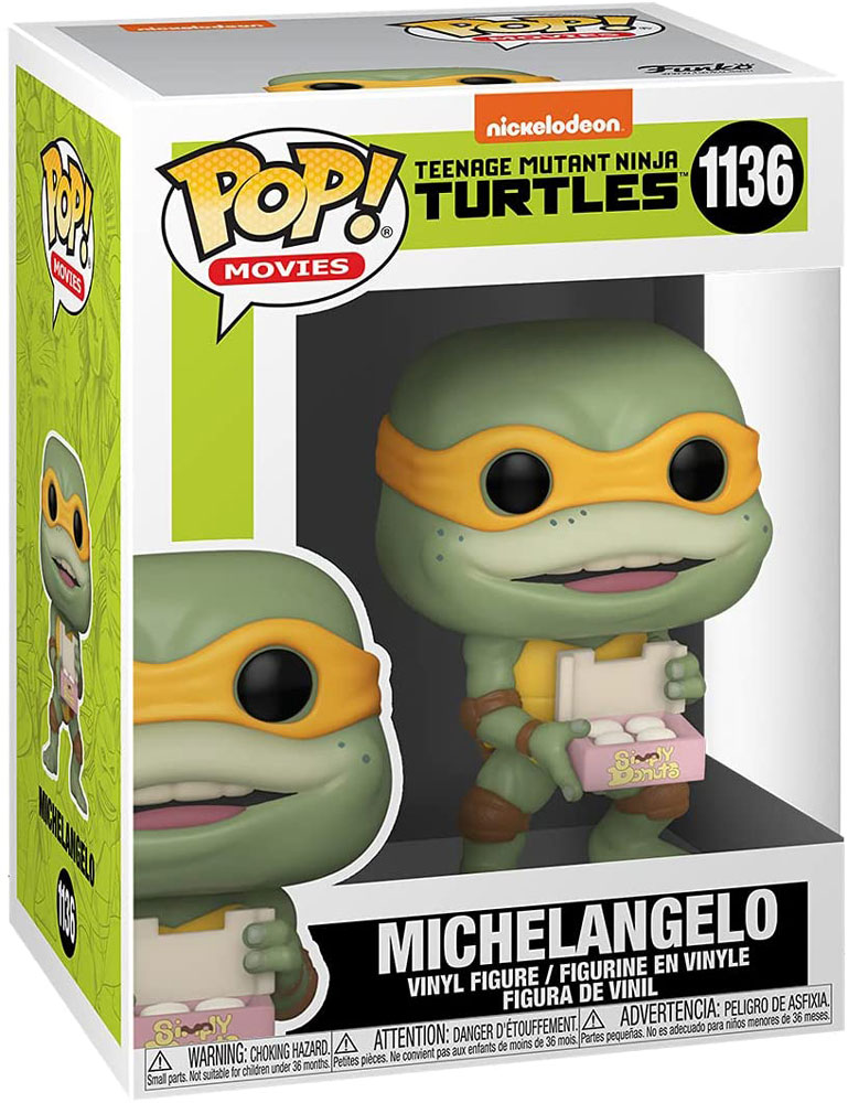 Peluche Funko : Teenage Mutant Ninja Turtles Pop ! Michel-Ange