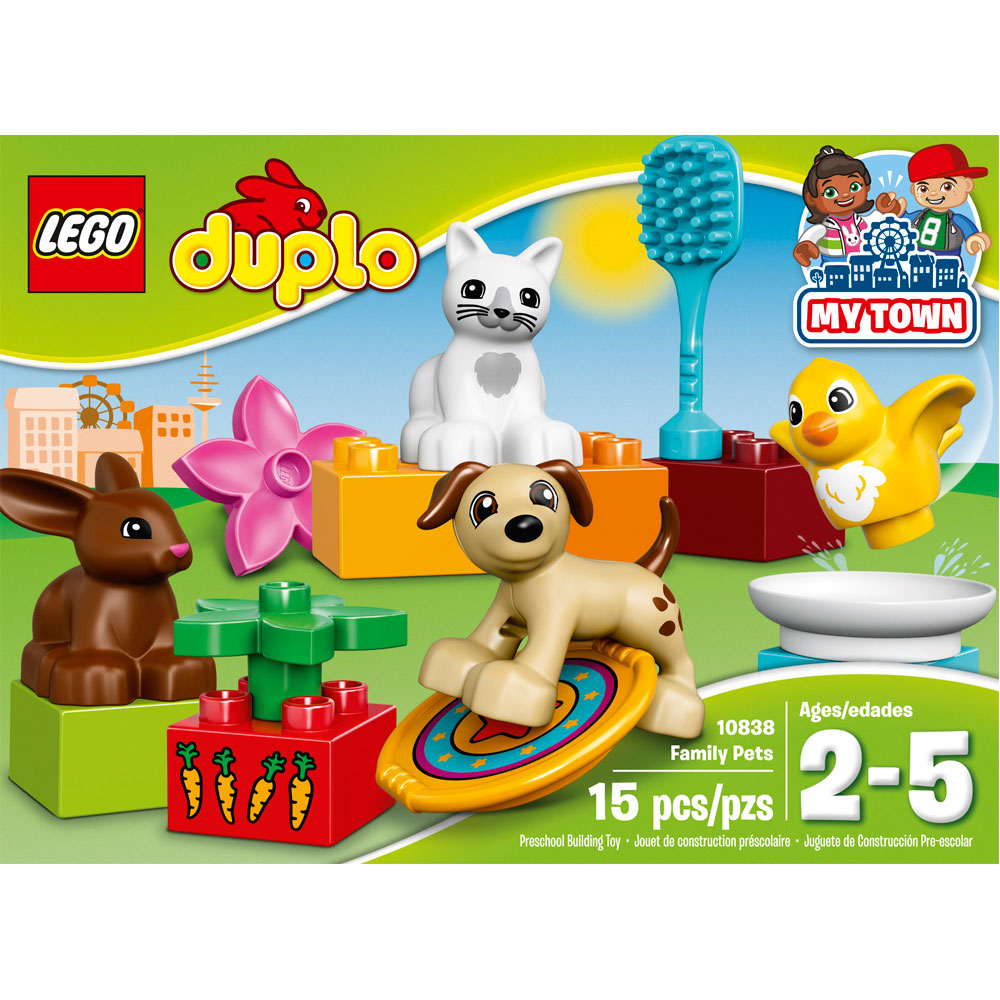 lego duplo town family pets