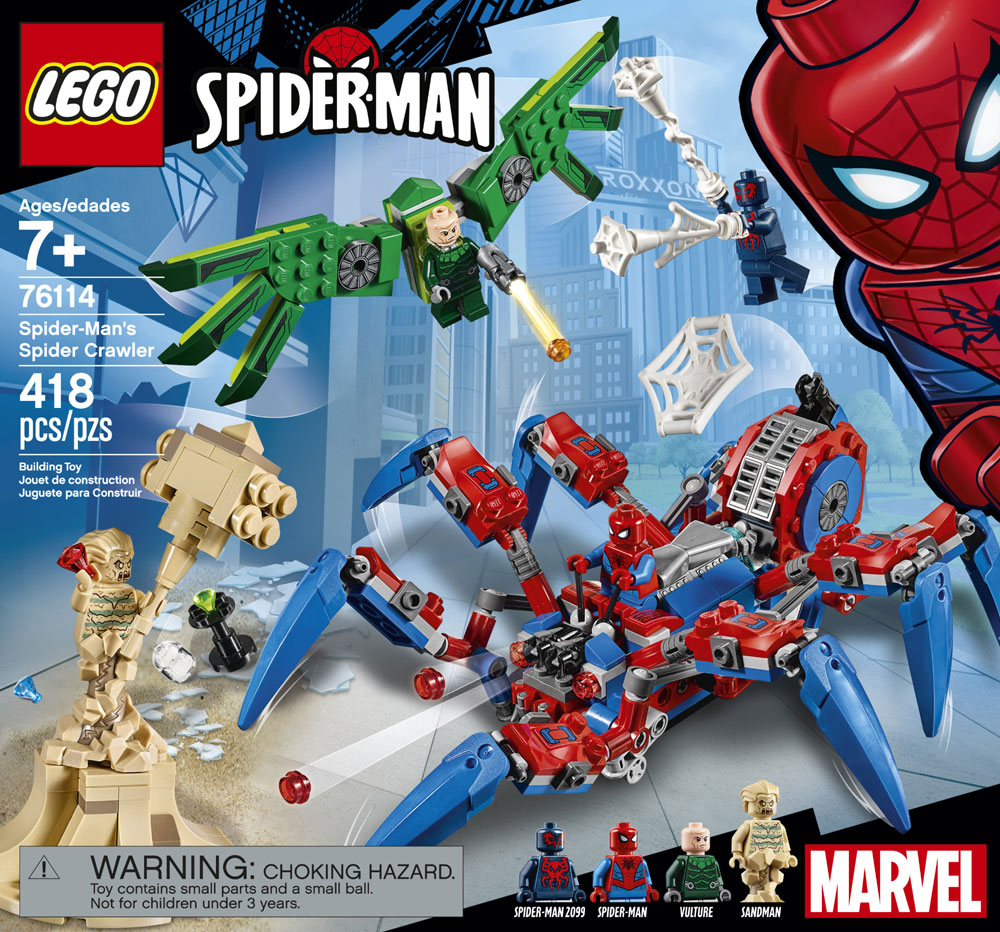 lego spider man sandman and vulture