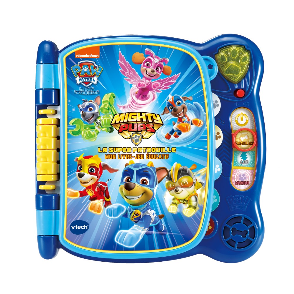 VTech PAW Patrol Mighty Pups Touch & Teach Word Book - French Edition ...