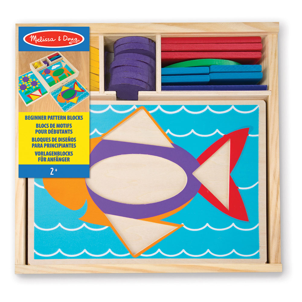 melissa and doug wooden pattern blocks