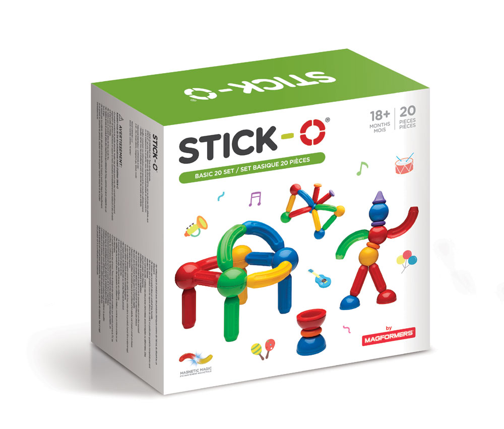 Buy Stick-O Basic 20 Piece Set for CAD 49.99 | Toys R Us Canada