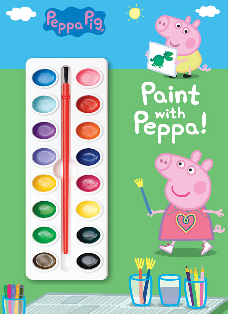 Golden Books - Paint with Peppa! (Peppa Pig) - English Edition | Toys R ...