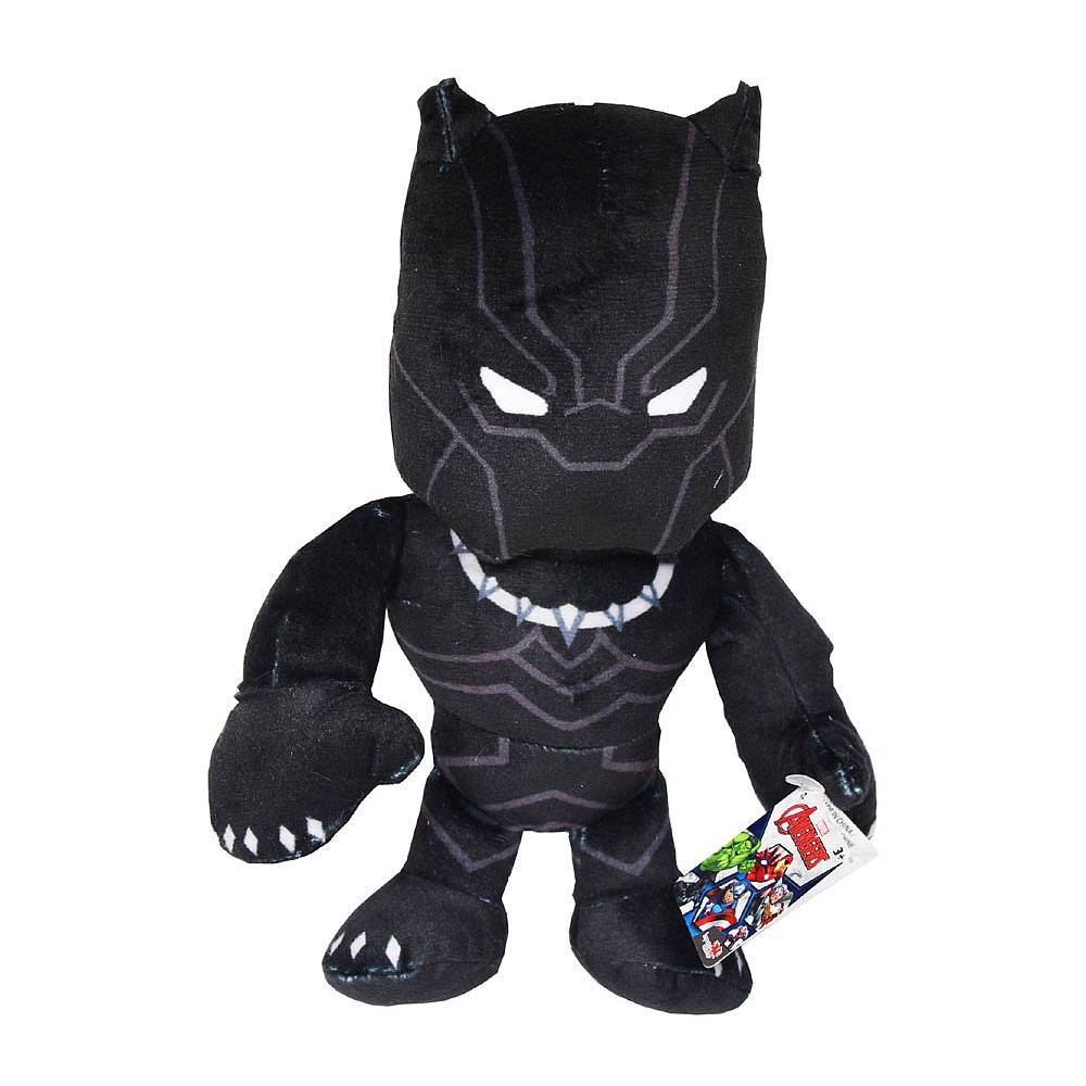 black panther soft toy marvel