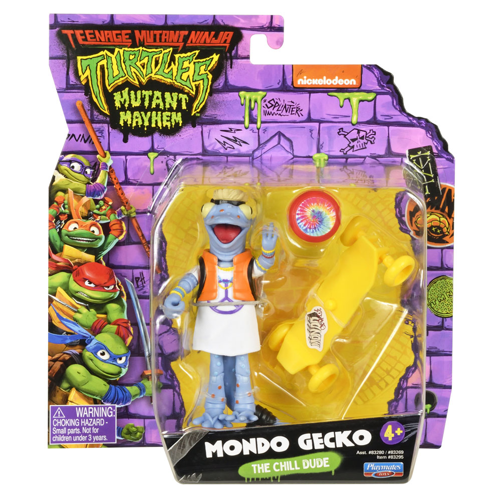 Teenage Mutant Ninja Turtles: Mutant Mayhem -Mondo Gecko Basic Action ...