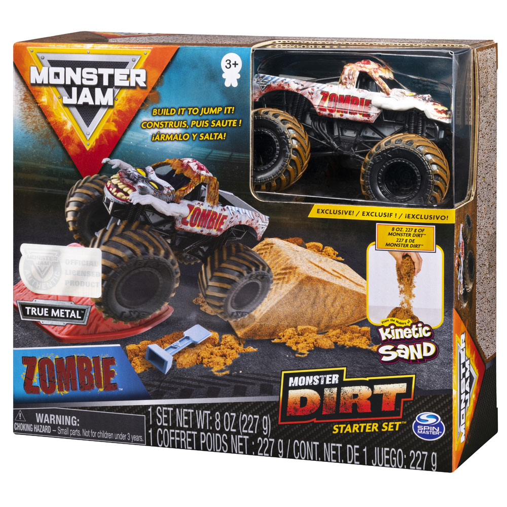 monster truck playset with sand