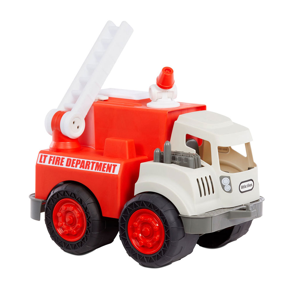 Little Tikes Dirt Diggers Mini Fire Truck Indoor Outdoor Multicolor Toy Car  and Toy Vehicles for On the Go Play for Kids 2+ - DroneUp Delivery