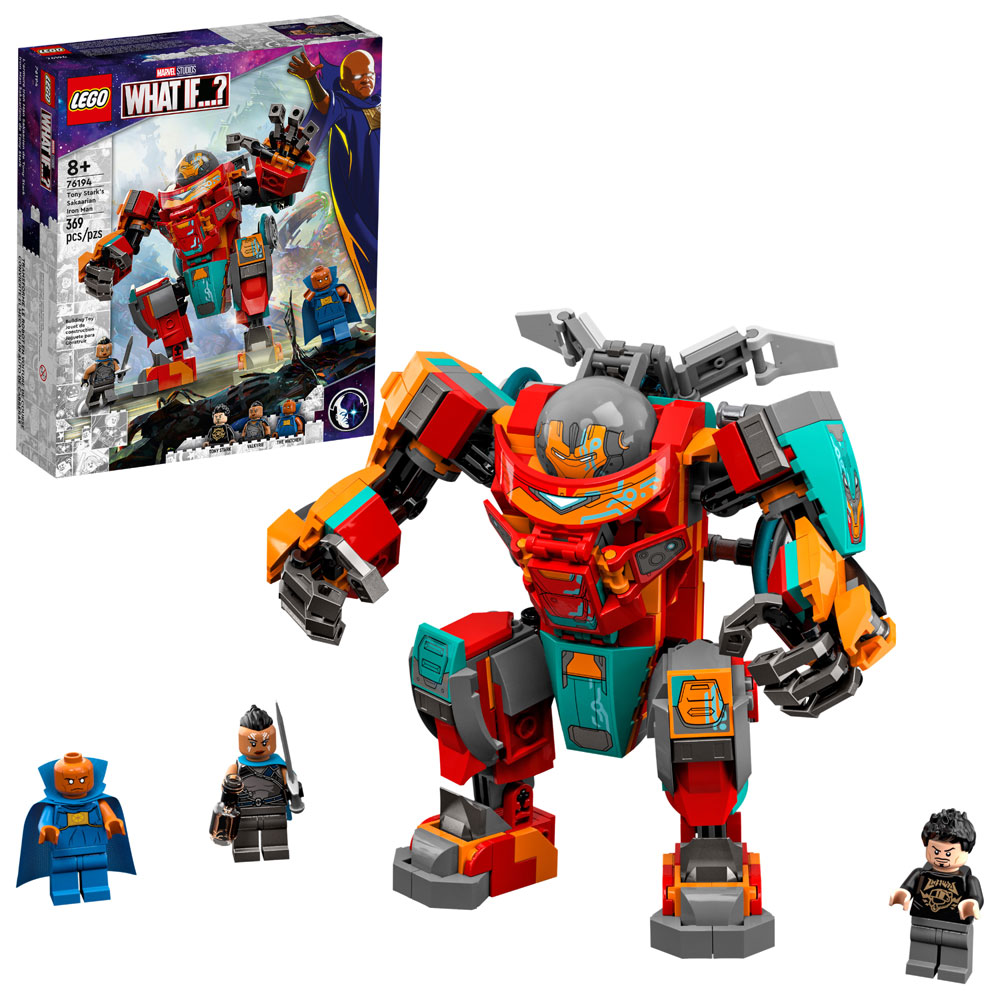 LEGO Super Heroes Tony Stark's Sakaarian Iron Man 76194 (369 pieces ...