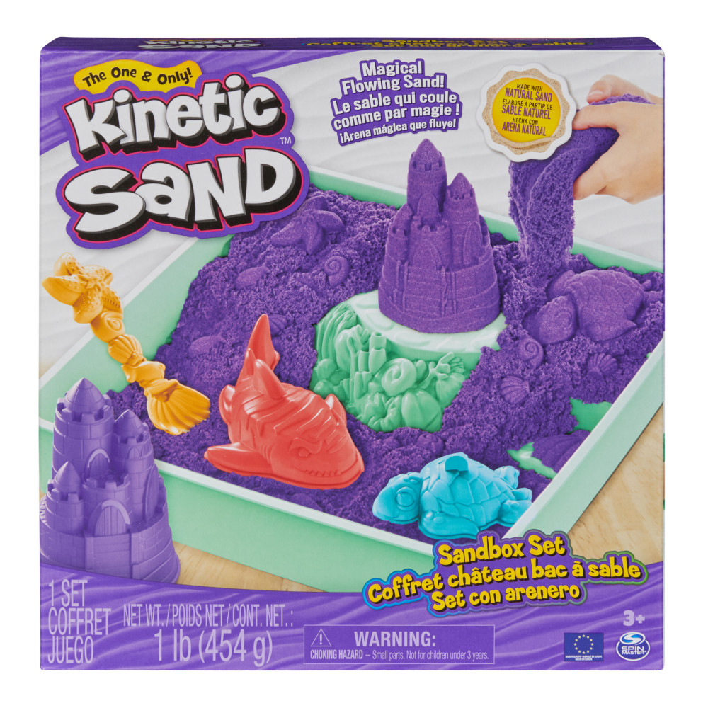 Kinetic Sand Set with Molds, Toys \ Creative toys