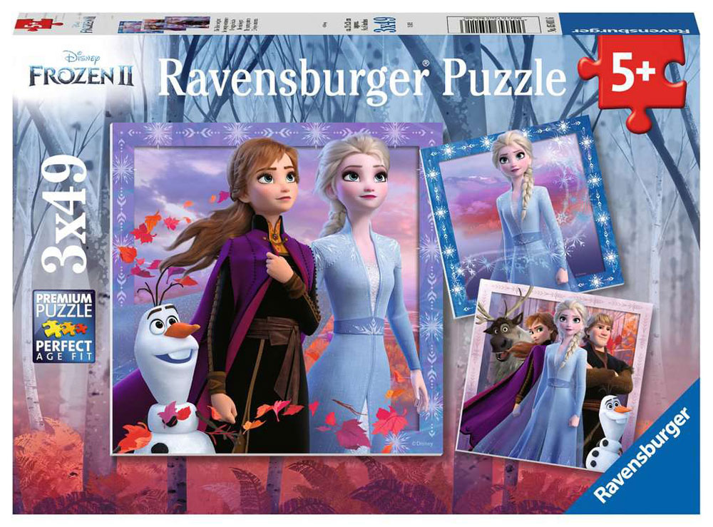 Ravensburger - Disney Frozen 2 - The Journey Starts Puzzle 3 x