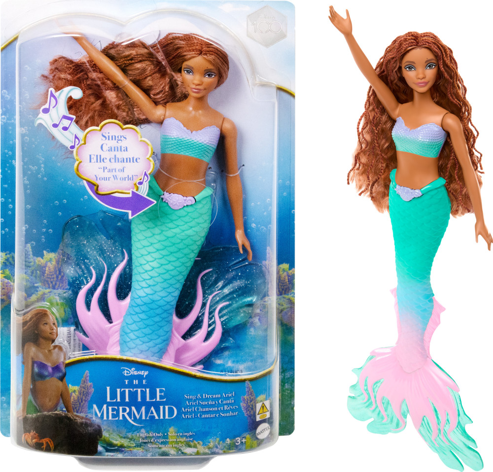 Peluche musicale Ty Disney Princess Ariel la petite sirène 30 cm - Peluche  - Achat & prix