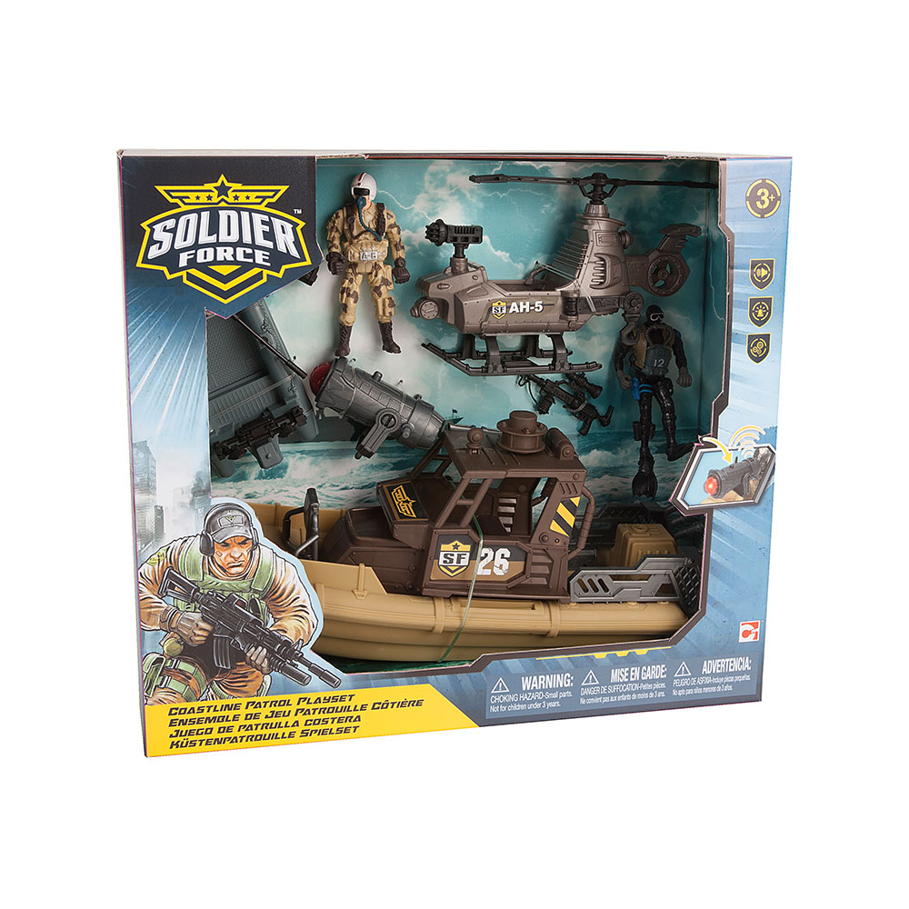 Soldier Force Coastline Patrol Playset - R Exclusive | Toys R Us Canada