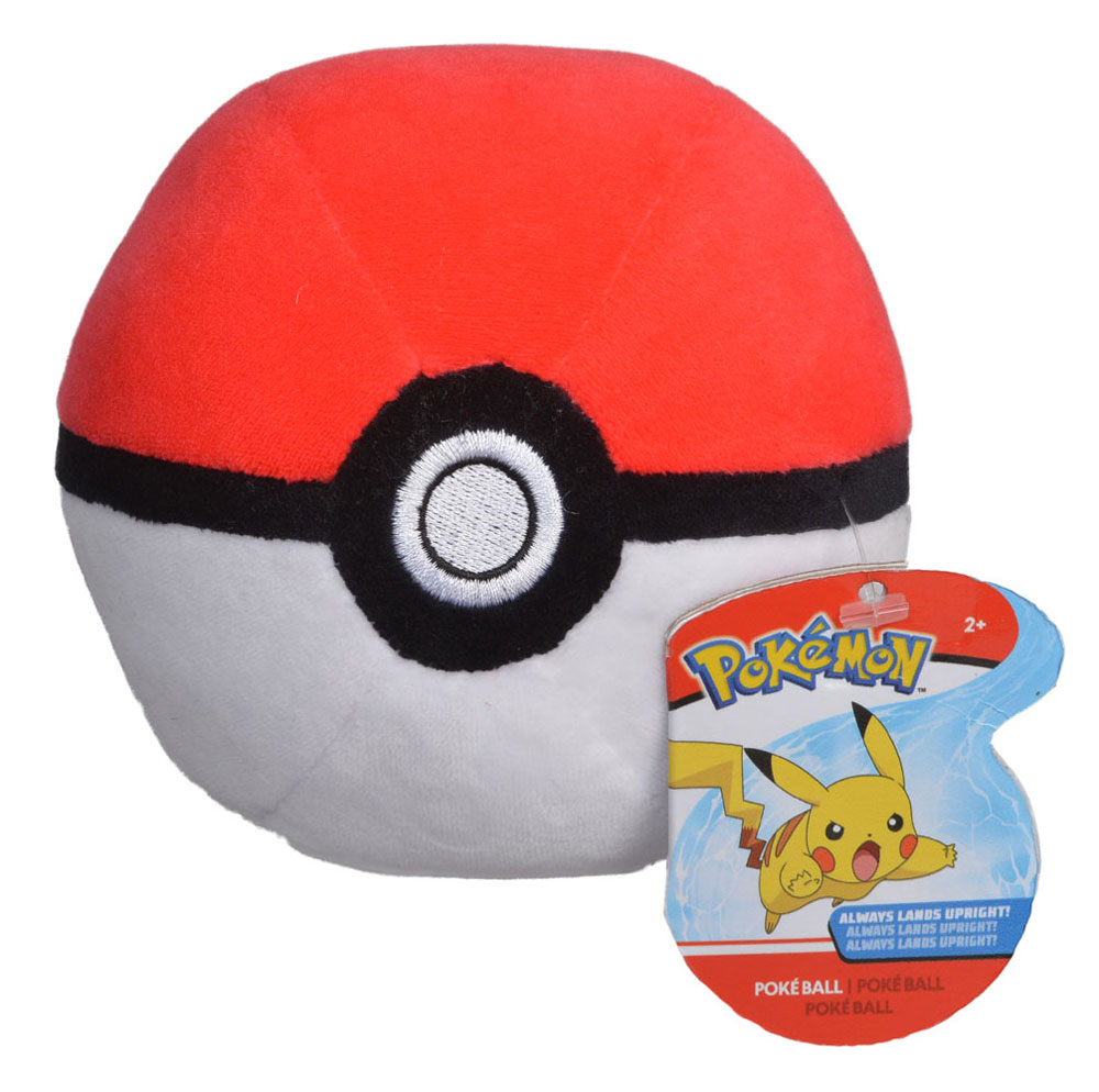 TOYBARN : Pokemon Ultra Ball Hyper Ball Plush Toy 4 Inch