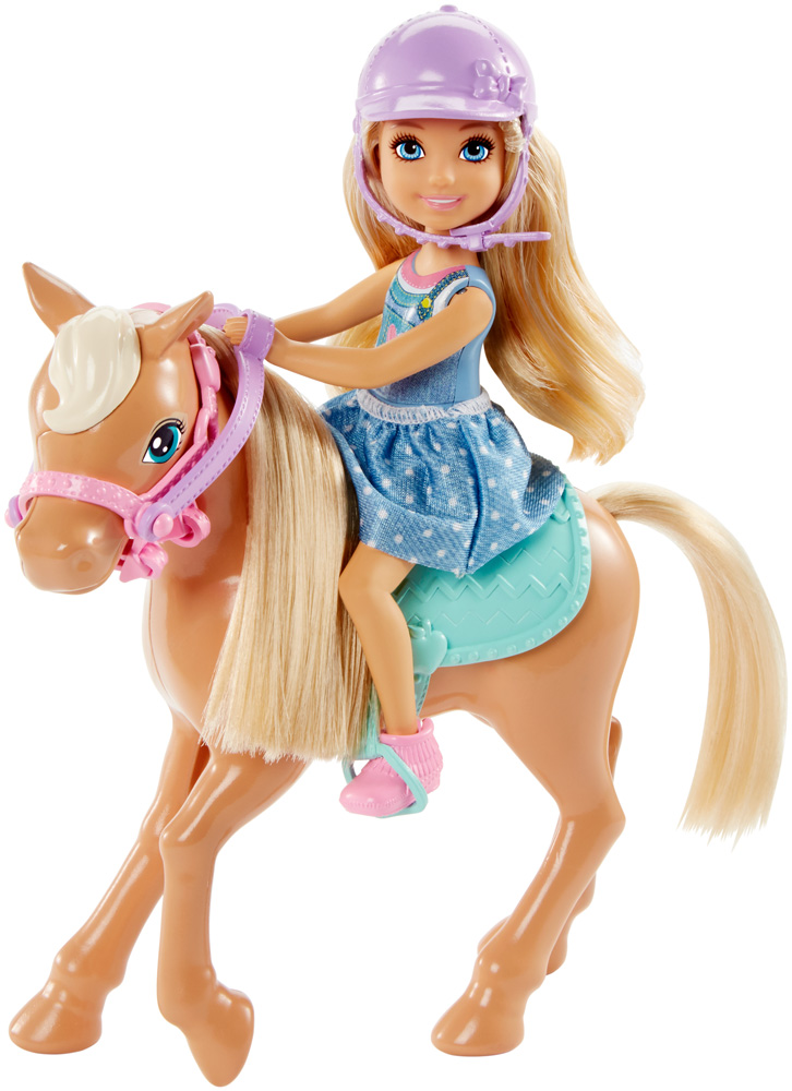 barbie with pony