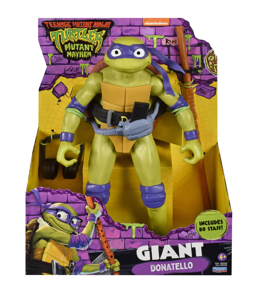 Teenage Mutant Ninja Turtles Mutant Mayhem 12 Inch Giant Action Figure -  Donatello