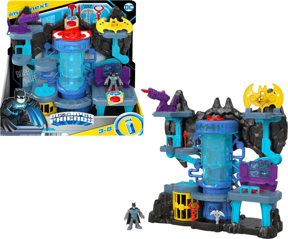 Imaginext DC Super Friends Bat-Tech Batcave, Batman Playset | Toys R Us ...