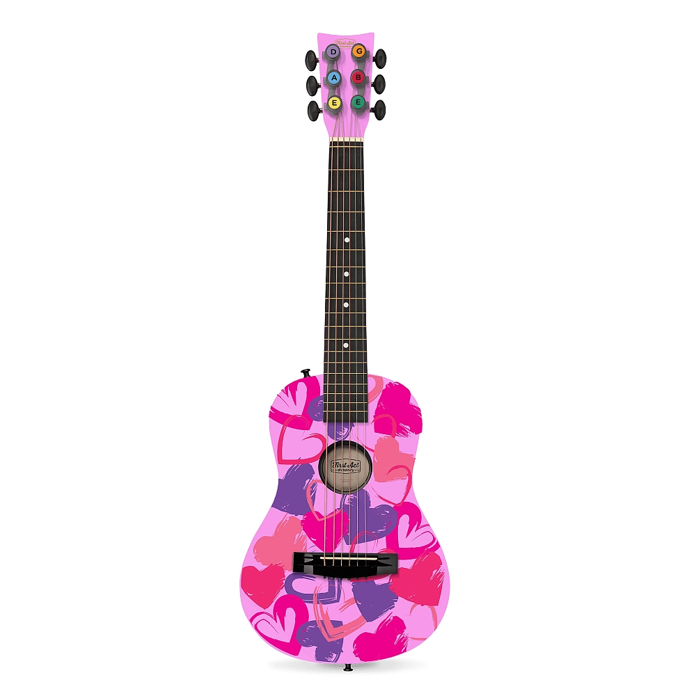 Robson guitare acoustique 30 - rose - Notre exclusivité - les motifs  peuvent varier