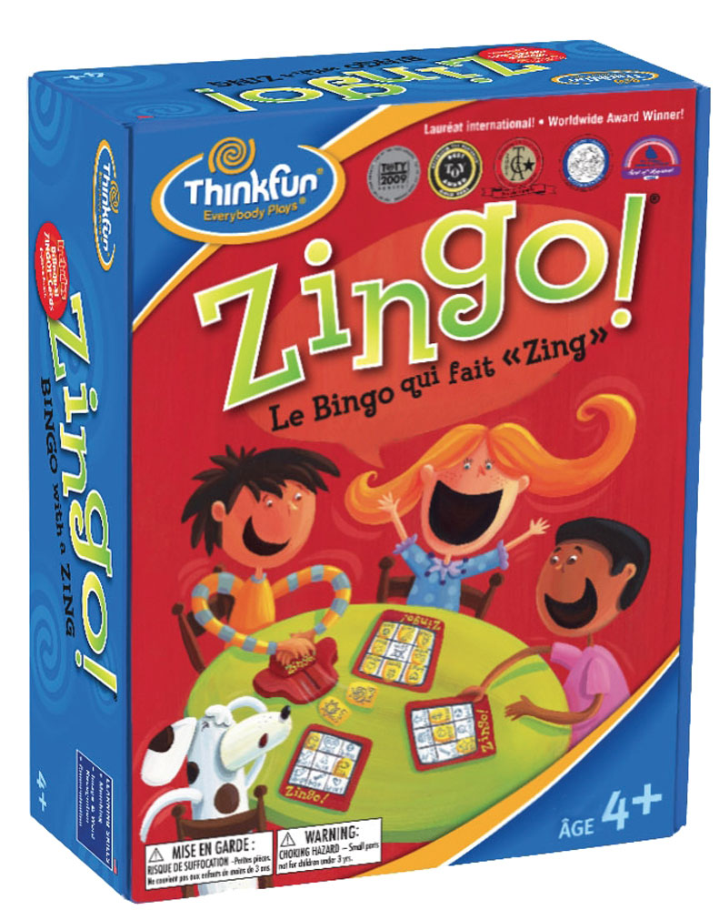 Thinkfun games - Zingo! Bingo with a Zing - French Edition | Toys