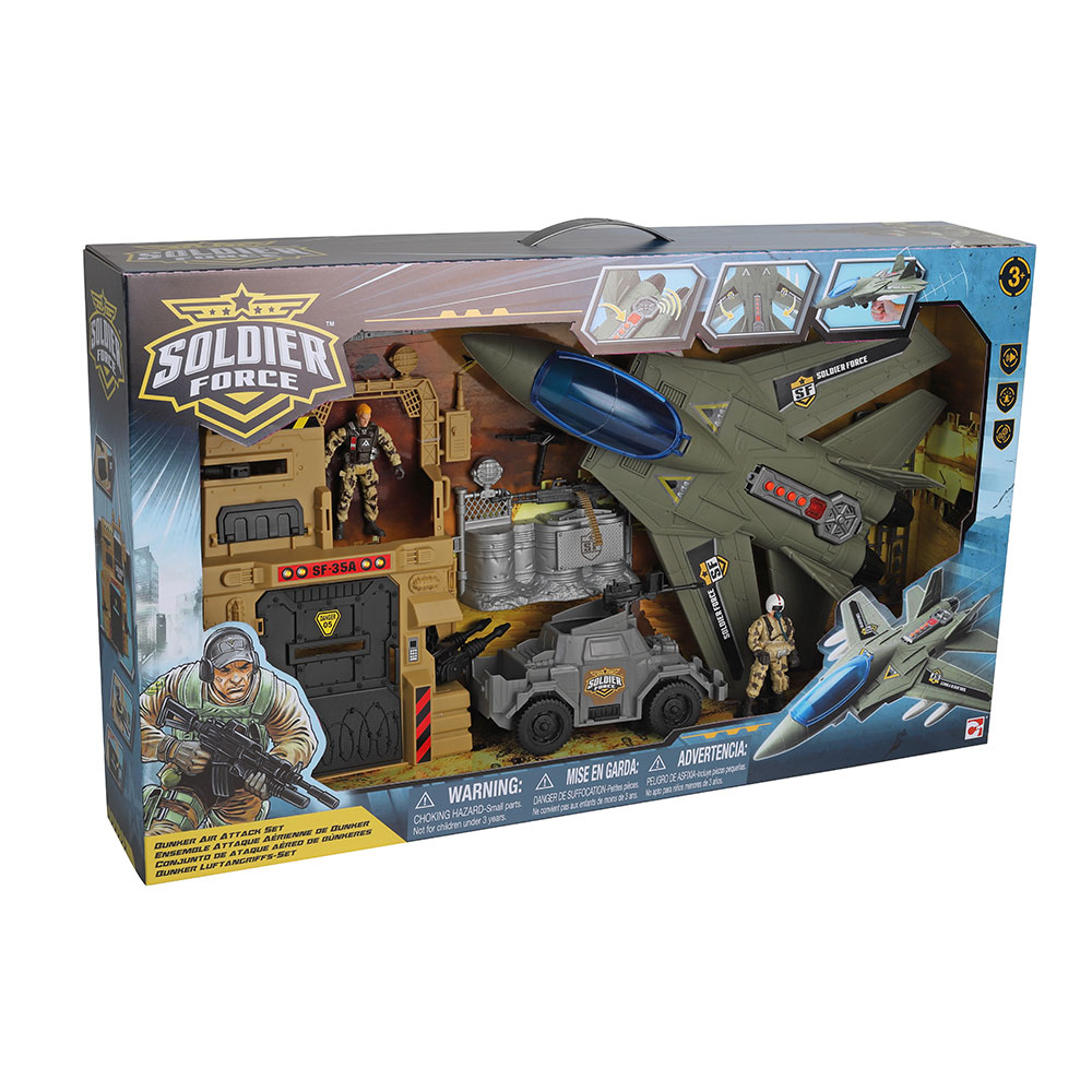 Soldier Force Bunker Air Attack Set - R Exclusive | Toys R Us Canada