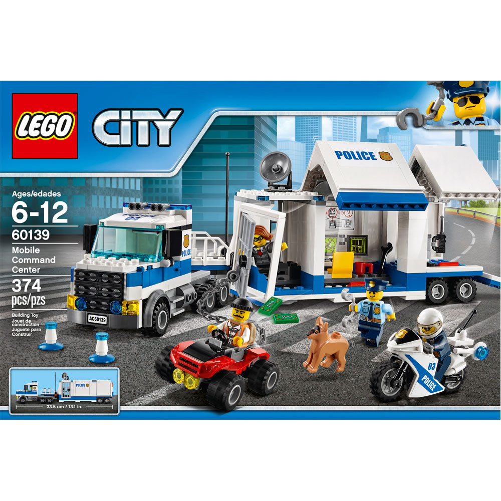 lego city poste de commandement mobile