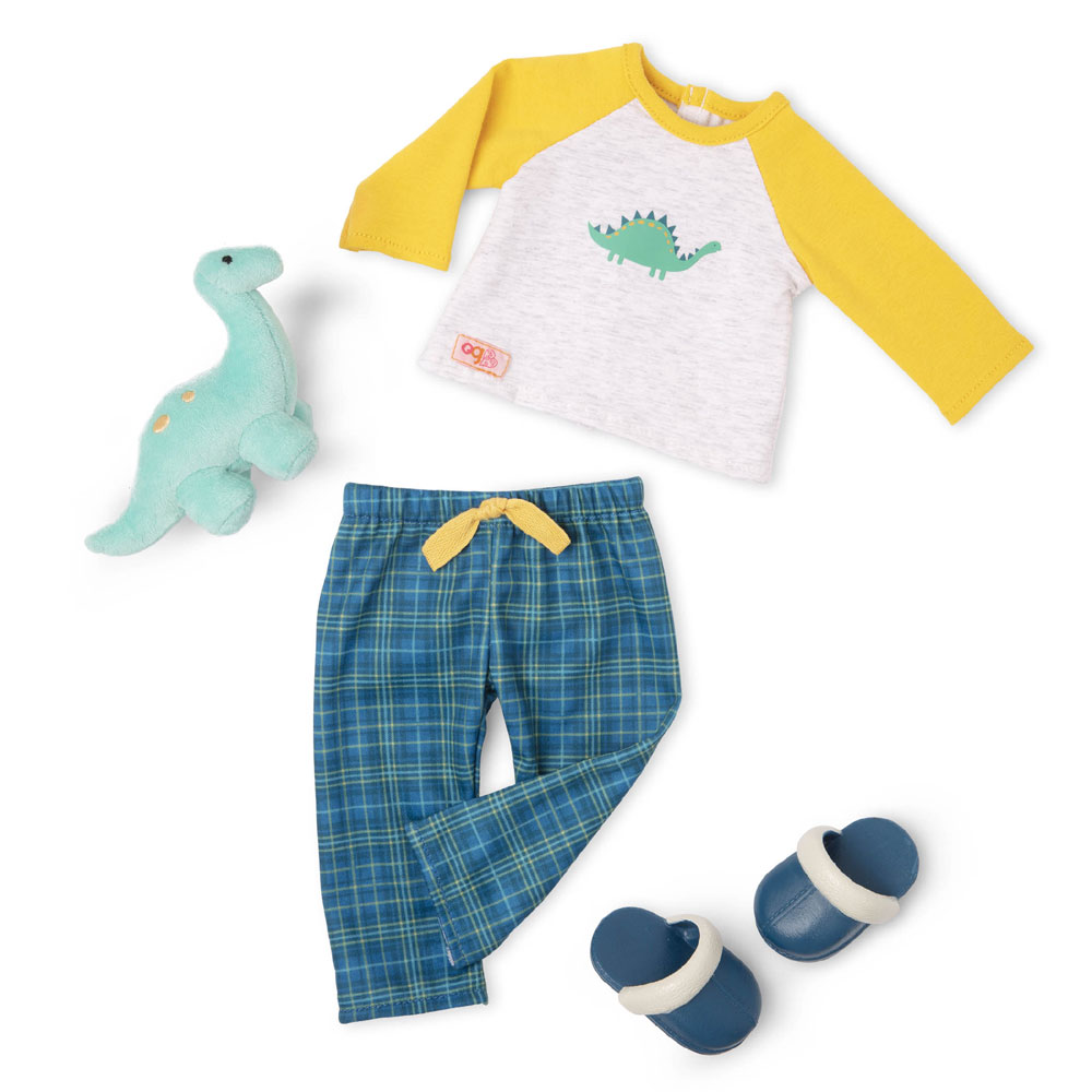 Our Generation Deluxe Boy Dino Pj Outfit Toys R Us Canada   741A18D9 1 