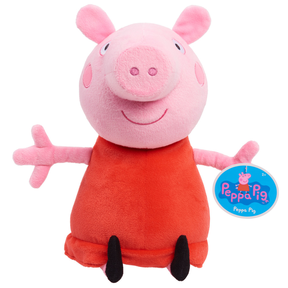 Peppa Pig 15-Inch Large Peppa Pig Plush, Super Soft and Cuddly Stuffed ...