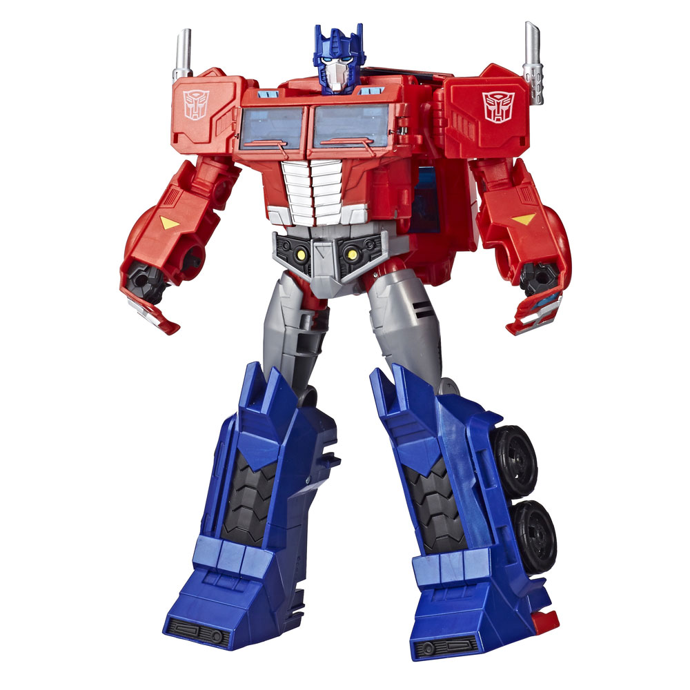 Transformers Cyberverse Action Attackers Ultimate Class Optimus Prime Action Figure Toys R Us