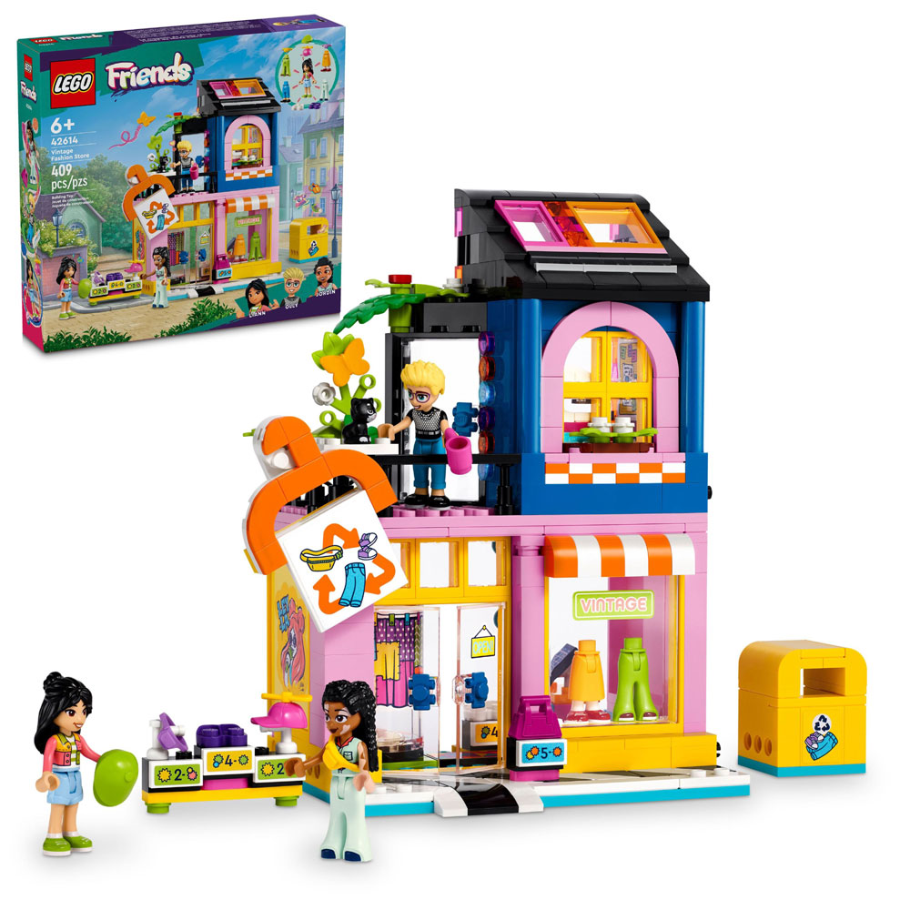 LEGO Friends Vintage Fashion Store Toy Shop 42614 | Toys R Us Canada