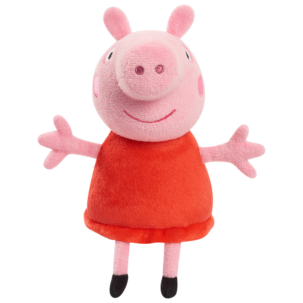 Peppa Pig 8-Inch Bean Plush Peppa Pig, Super Soft and Cuddly Small ...