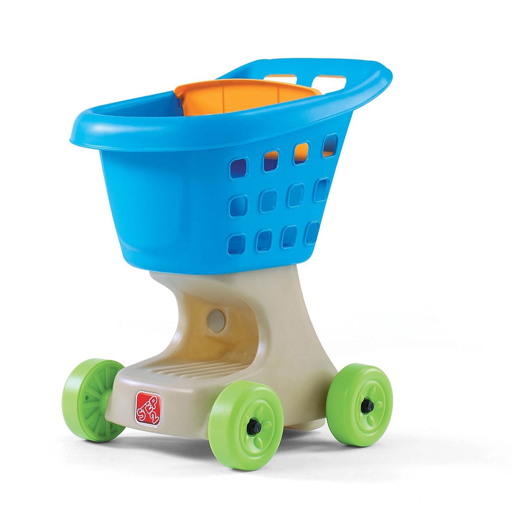 fisher price shopping cart blue