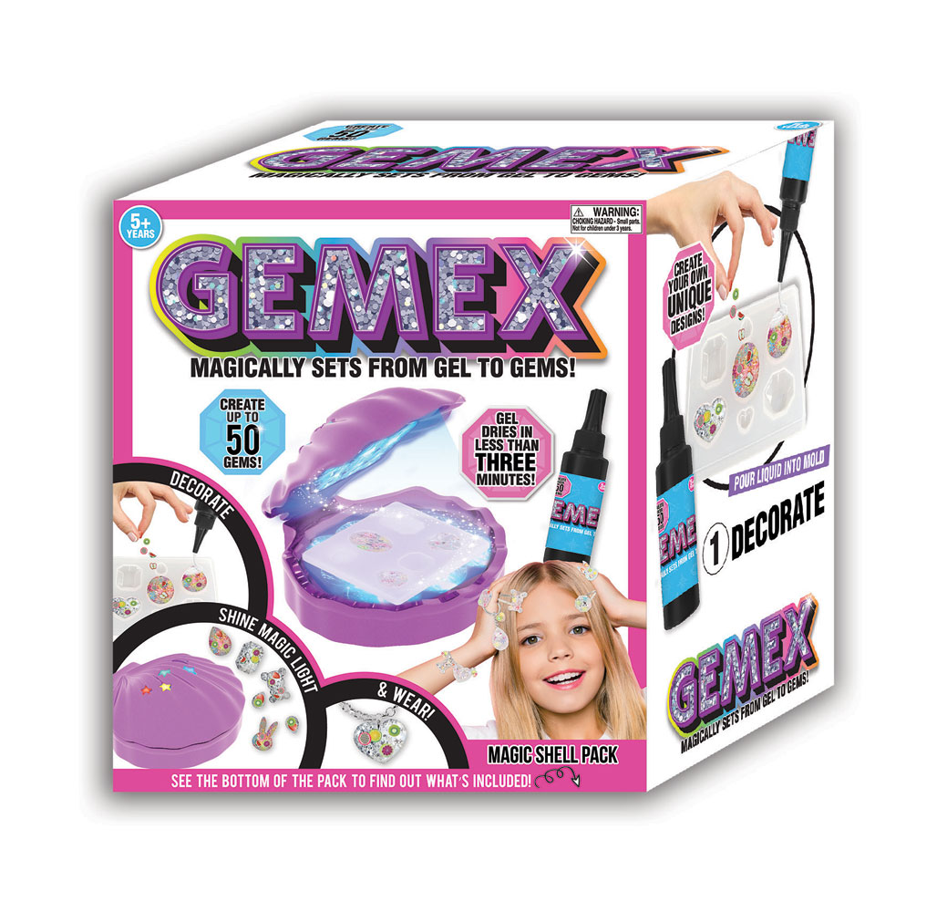 Hunter Gemex Magic Clam Shell Pack Set For Kids, Non-Toxic, Ages 5+