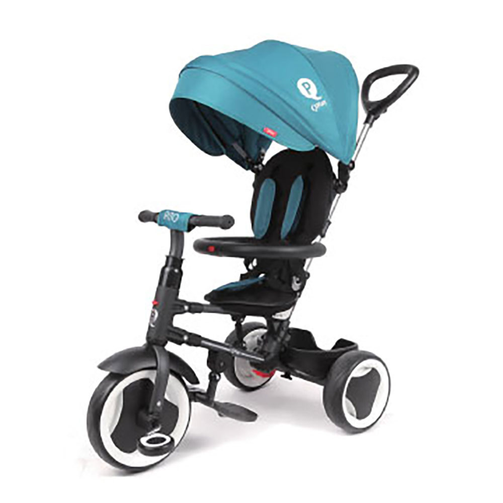 qplay rito plus folding stroller trike