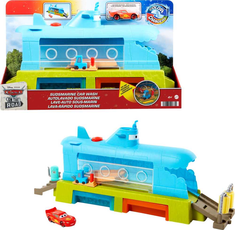 Disney Pixar Cars Color Change Whale Car Wash Playset | Toys R Us Canada