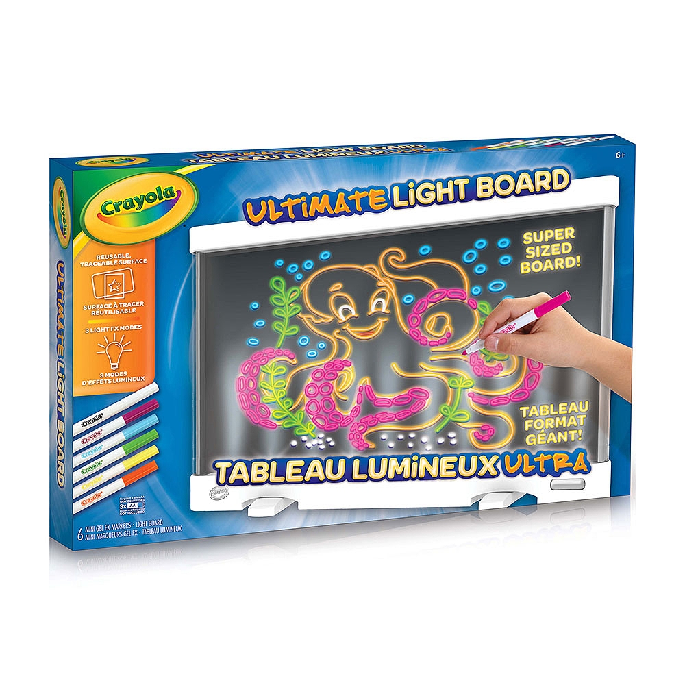 crayola widescreen light up board