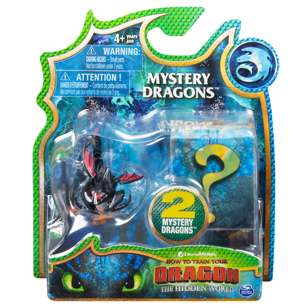 How To Train Your Dragon, Hookfang Mystery Dragons 2-Pack, Collectible ...