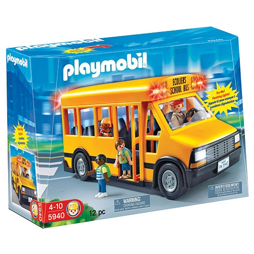 School Bus - Playmobil – The Red Balloon Toy Store