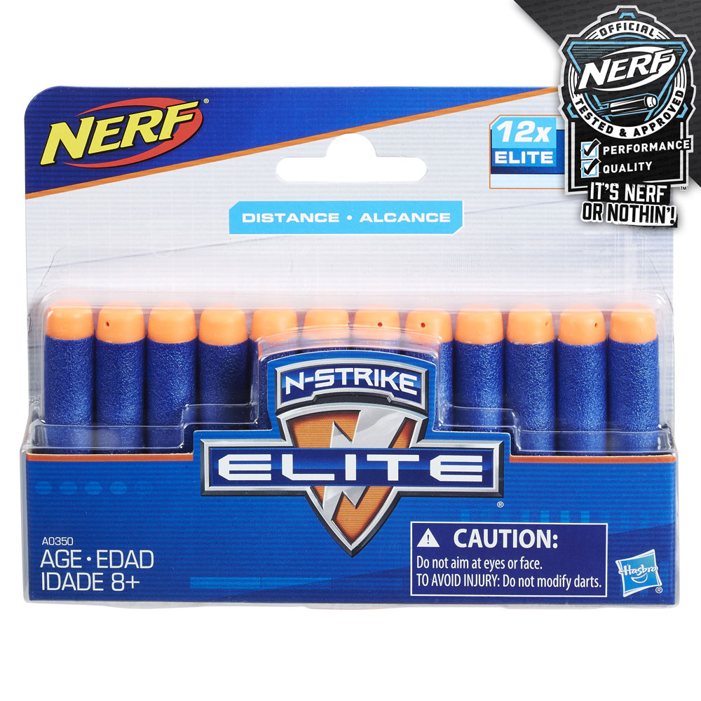 Nerf Official 12 Dart Elite Refill Pack | Toys R Us Canada